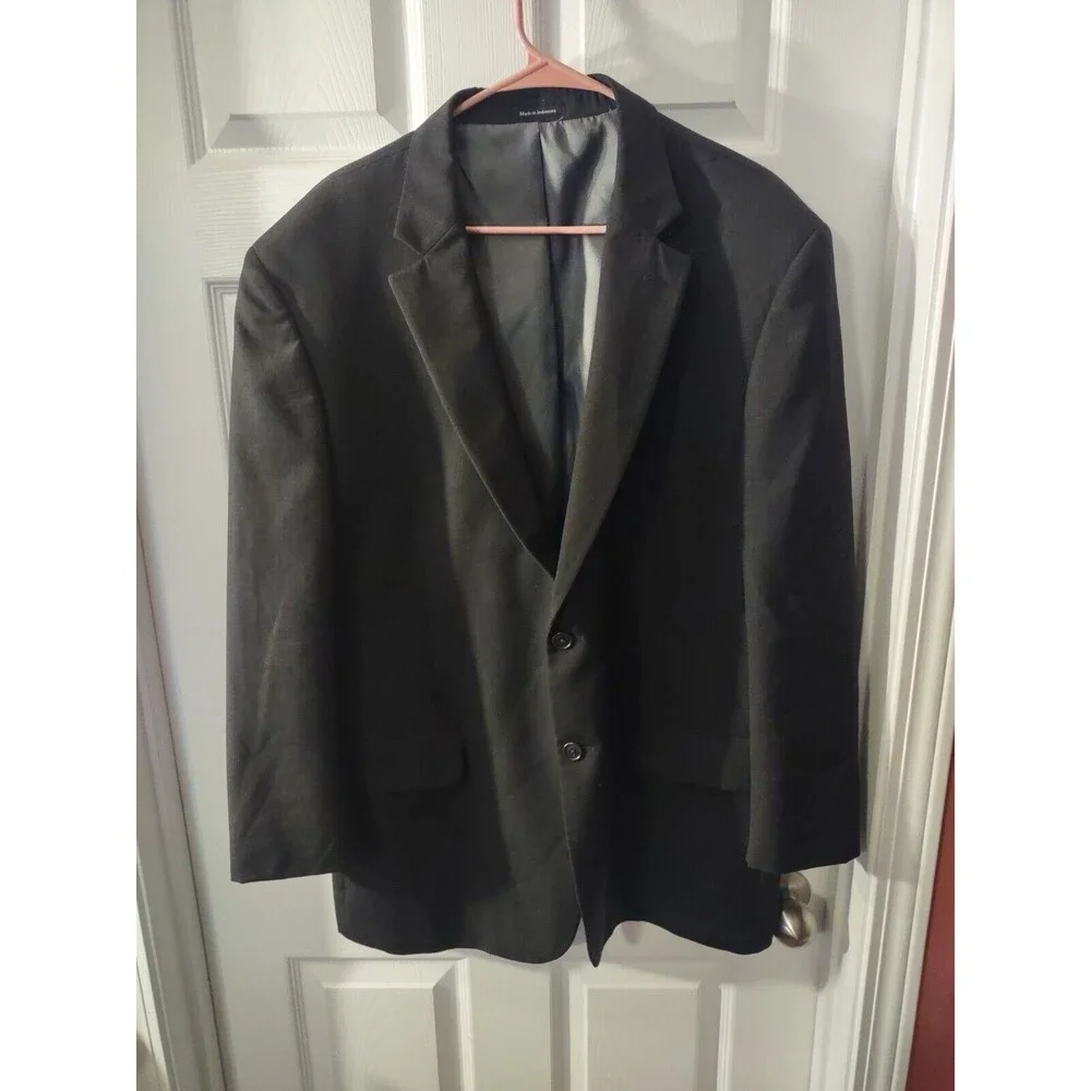 Wilke-Rodriguez Blazer Jacket Size 50R Dark Gray Business Attire